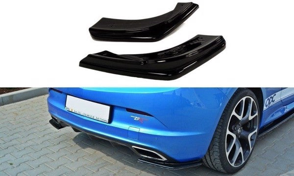 Maxton Rear Side Splitters Opel Astra J Opc / Vxr - Gloss Black