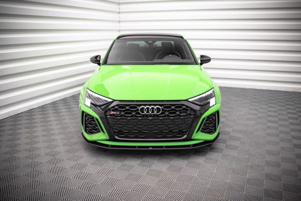 Maxton Street Pro Front Splitter Audi RS3 Sportback 8Y - Black