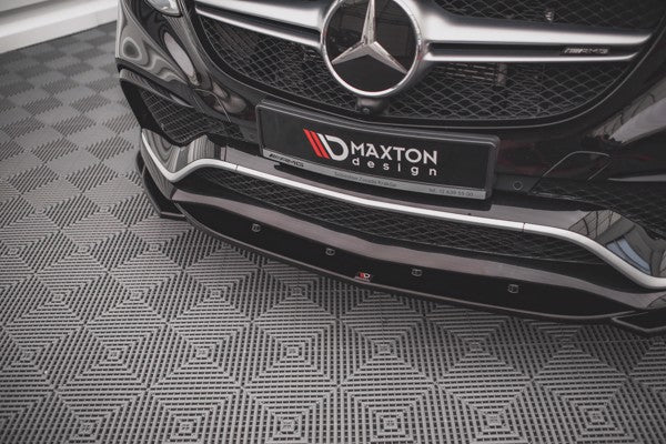 Maxton Front Splitter V.2 Mercedes-Benz Gle Coupe 63Amg C292 - Gloss Black