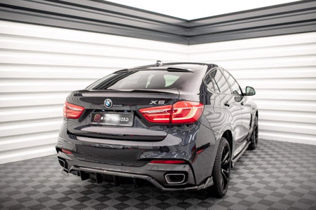Maxton Spoiler Cap 3D V.1 BMW X6 M-Pack F16 - Gloss Black