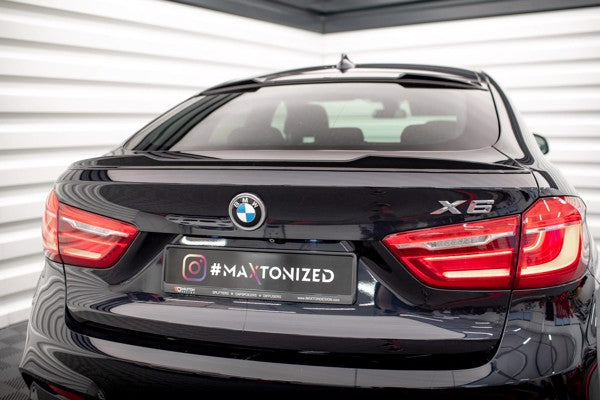 Maxton Spoiler Cap 3D V.1 BMW X6 M-Pack F16 - Gloss Black