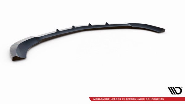 Maxton Front Splitter V.2 Mercedes-Benz C Coupe Amg-Line C204 - Gloss Black