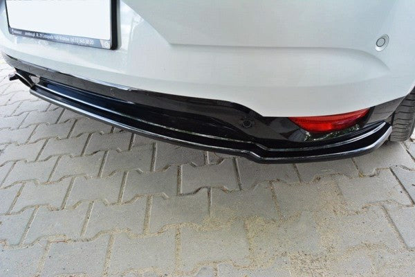 Maxton Rear Side Splitters Renault Megane Mk4 Hatchback - Gloss Black