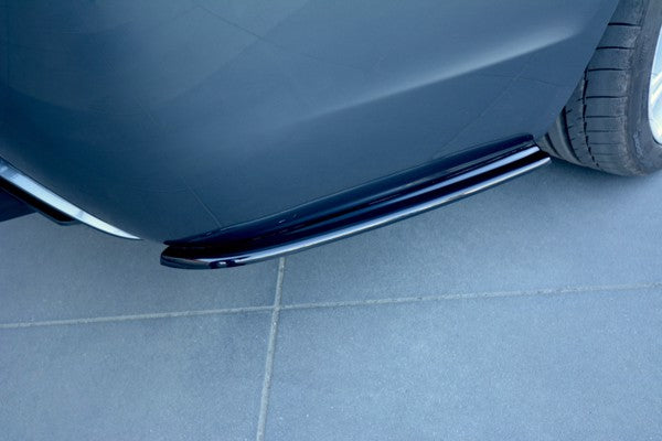 Maxton Rear Side Splitters For BMW 5 E60/E61 M-Pack - Gloss Black