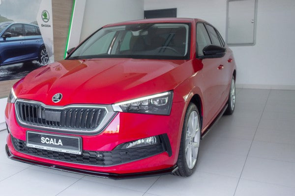Maxton Side Skirts Diffusers Skoda Scala - Gloss Black
