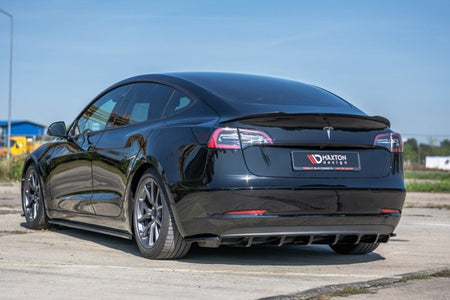Maxton Spoiler Extension Tesla Model 3 - Gloss Black
