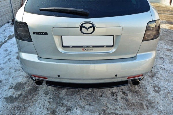 Maxton Central Rear Splitter Mazda Cx-7 - Gloss Black