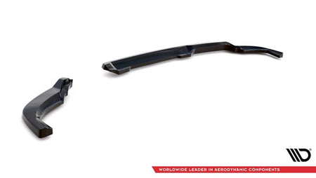 Maxton Rear Side Splitters Peugeot 208 Gti Mk1 - Gloss Black
