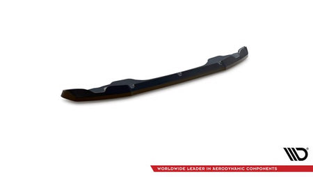Maxton Central Rear Splitter For BMW 2 Coupe M-Pack G42 - Gloss Black