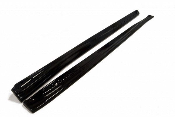 Maxton Side Skirts Diffusers Opel Corsa D Opc / Vxr - Gloss Black
