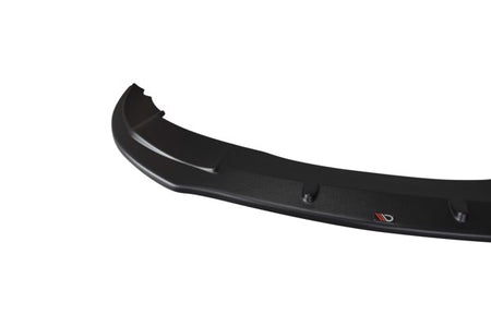 Maxton Front Splitter Audi A6 S-Line C6 Fl  - Gloss Black