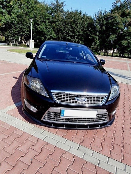 Maxton Front Splitter Ford Mondeo Mk4 (Preface Model) - Gloss Black