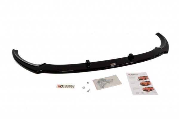 Maxton Front Splitter Opel Corsa E Opc / Vxr - Gloss Black