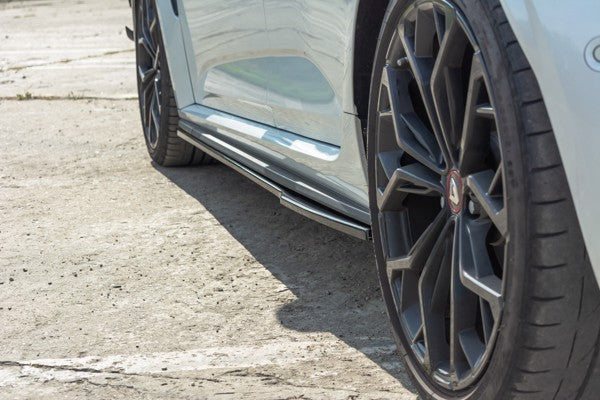 Maxton Side Skirts Diffusers Renault Megane Iv RS - Gloss Black