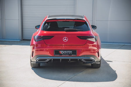 Maxton Spoiler Cap Mercedes-Benz Cla Shooting Brake Amg-Line (X118) - Gloss Black