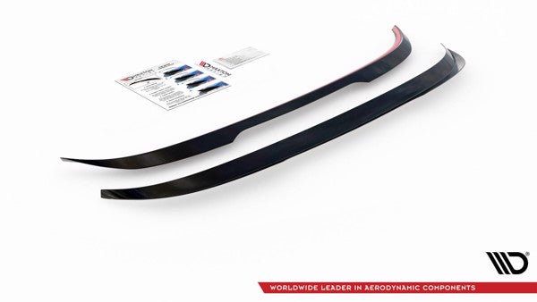 Maxton Spoiler Cap Mitsubishi Lancer Sportback Mk8 - Gloss Black