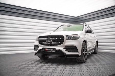 Maxton Front Splitter Mercedes-Benz Gls Amg-Line X167 - Gloss Black