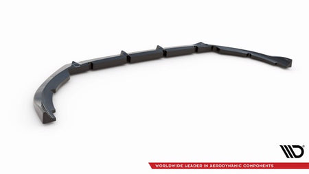 Maxton Front Splitter Citroen Berlingo Mk3 - Gloss Black