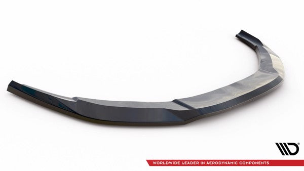 Maxton Front Splitter V.1 Audi S8 D4 - Gloss Black