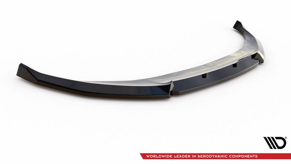 Maxton Front Splitter V.3 Mini Cooper Clubman John Cooper Works F54  - Gloss Black