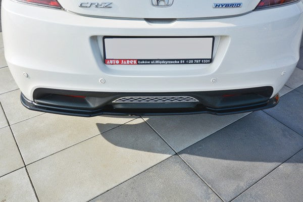 Maxton Central Rear Splitter Honda Cr-Z - Gloss Black