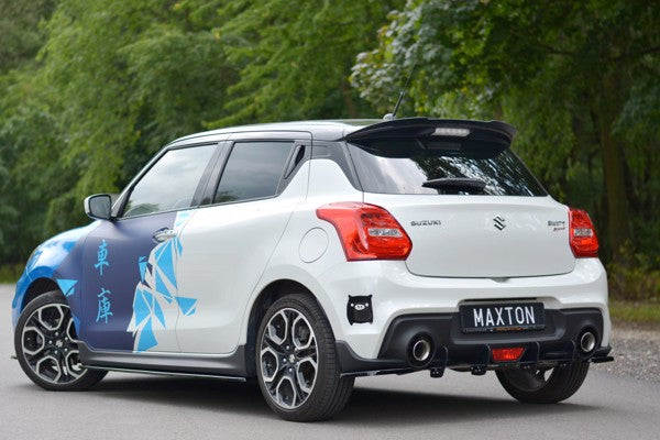 Maxton Spoiler Extension Suzuki Swift 6 Sport - Gloss Black