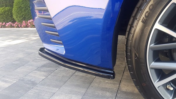 Maxton Rear Side Splitters Lexus Rc  - Gloss Black