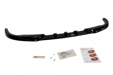 Maxton Front Splitter Peugeot 206 (For: Cc, Rc, Gti, S16, Xsi, Xs, Sport) - Gloss Black