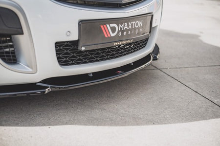 Maxton Front Splitter V.2 Opel Insignia Mk. 1 Opc Facelift - Gloss Black