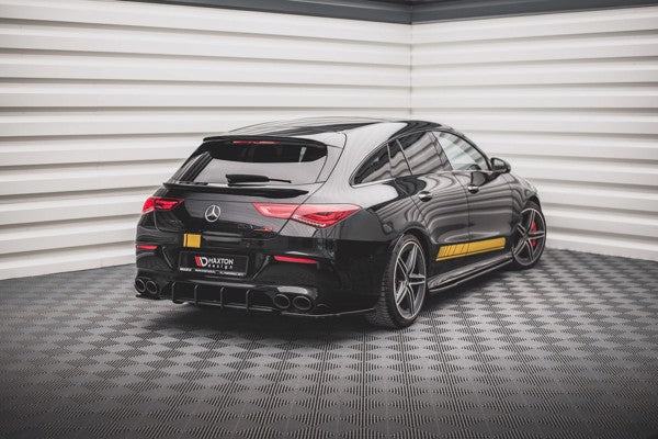 Maxton Street Pro Rear Diffuser Mercedes-Amg Cla 35 / 45 Aero C118 - Black