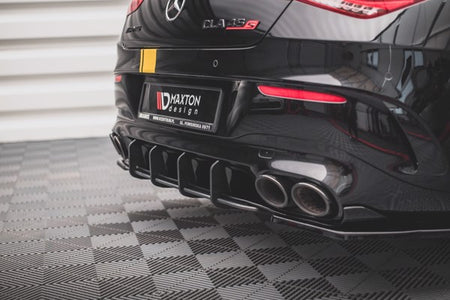 Maxton Street Pro Rear Diffuser Mercedes-Amg Cla 35 / 45 Aero C118 - Black