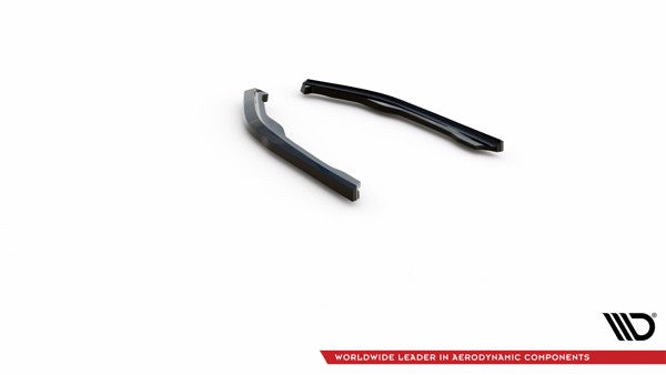 Maxton Rear Side Splitters V.2 BMW 2 Coupe M240I G42 - Gloss Black
