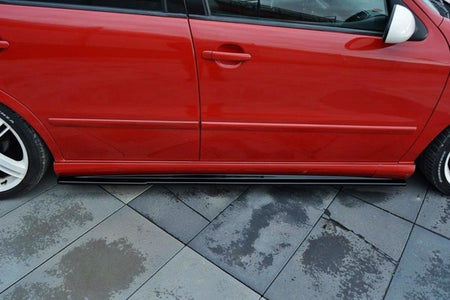 Maxton Side Skirts Diffusers Seat Leon Mk1 Cupra - Gloss Black