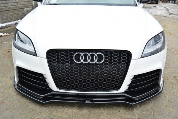 Maxton Front Splitter V.2 Audi TT RS 8J - Gloss Black