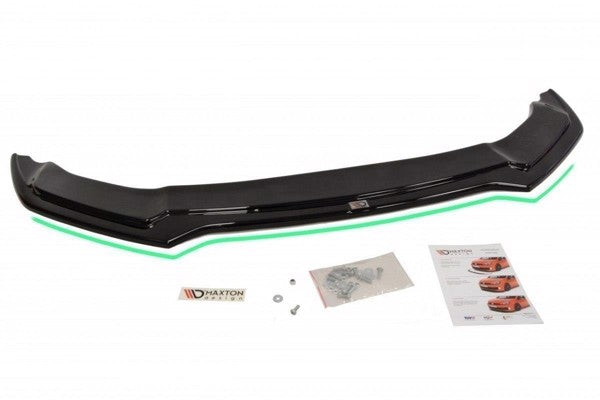 Maxton Front Splitter V.2 Audi TT RS 8J - Gloss Black