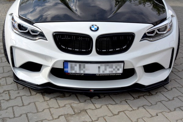 Maxton Front Splitter BMW M2 (F87) Coupé - Gloss Black