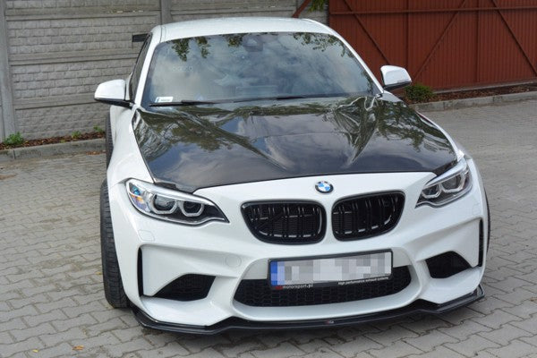 Maxton Front Splitter BMW M2 (F87) Coupé - Gloss Black