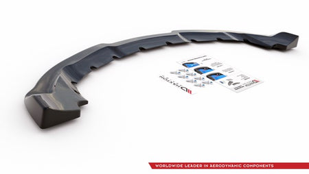 Maxton Central Rear Splitter Mini Countryman Mk1 Jcw - Gloss Black