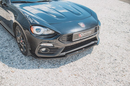 Maxton Front Splitter Fiat 124 Spider Abarth - Gloss Black