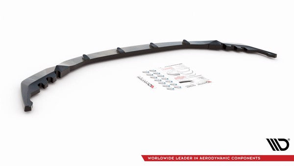 Maxton Front Splitter V.2 BMW M4 G82 - Gloss Black