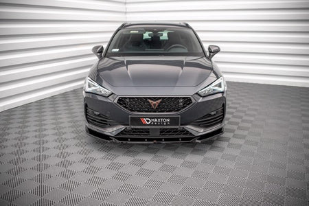 Maxton Front Splitter V.3 Cupra Leon - Gloss Black