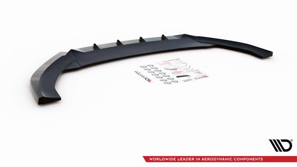 Maxton Front Splitter V.3 Cupra Leon - Gloss Black
