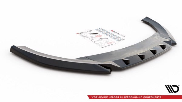 Maxton Front Splitter V.3 Cupra Leon - Gloss Black