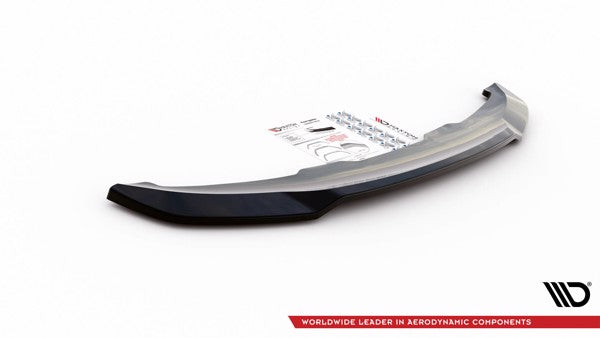 Maxton Front Splitter V.1 BMW I3 Mk1 Facelift - Gloss Black