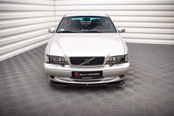Maxton Front Splitter V.2 Volvo C70 Mk1 - Gloss Black