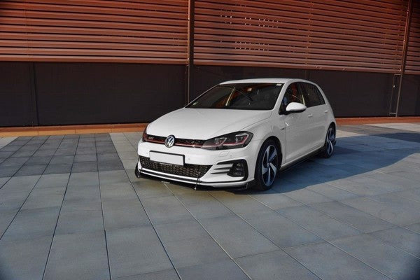 Maxton Front Racing Splitter V.2 VW Golf VIi Gti Facelift