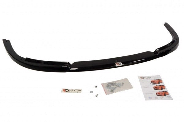 Maxton Front Splitter Saab 9-3 Aero - Gloss Black
