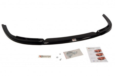 Maxton Front Splitter Saab 9-3 Aero - Gloss Black