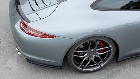 Maxton Rear Side Splitters Porsche 911 Carrera 991 - Gloss Black