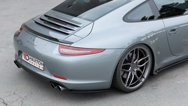 Maxton Rear Side Splitters Porsche 911 Carrera 991 - Gloss Black